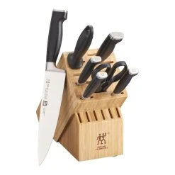 Flash Sale 🔔 ZWILLING TWIN Four Star II 8-pc, Knife block set, natural ⭐