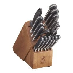 Coupon 💯 ZWILLING Pro 17-pc, Knife block set, natural 🎉